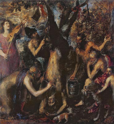 Titian The Flaying Of Marsyas